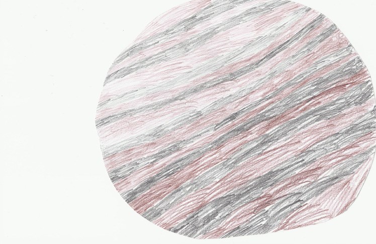 Tegning av Jupiter